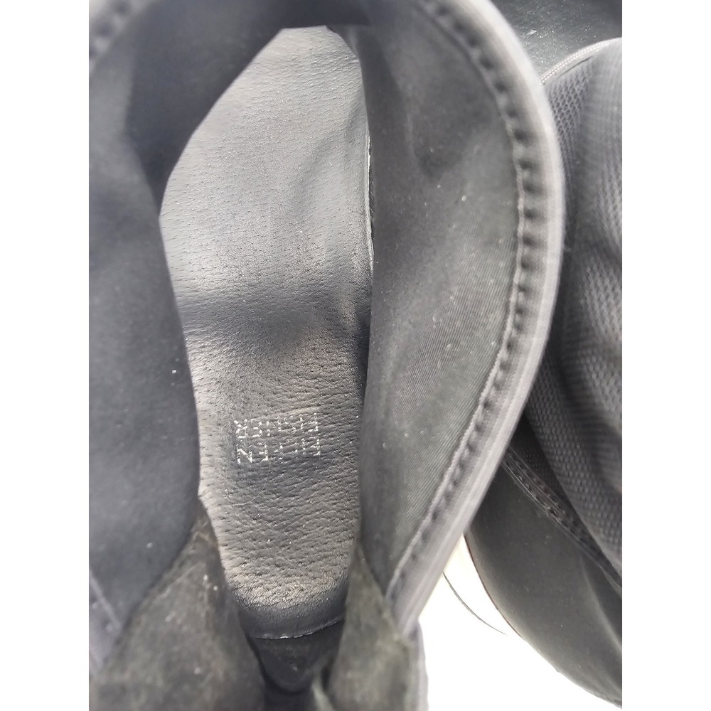 Eileen Fisher Women's Shoes Size 9.6 Black Ankle Stretch Knit Mesh - Picture 7 of 10